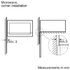 BFL524MS0B Series 6 Built-In Microwave