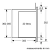 BEL554MSOB-series 6 Built-in Microwave
