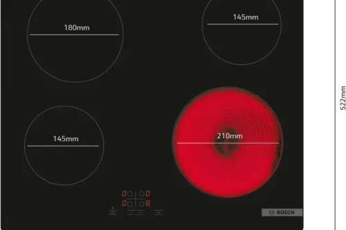 Bosch PKE611BA2E Series 4 Electric Hob