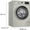 Bosch WAK2426SKE Series 4 Washing Machine