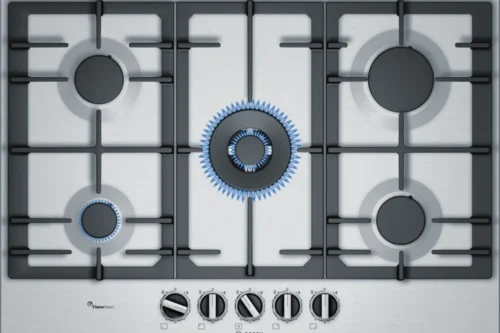 Bosch PCQ7A5B90 Series 6 Built-in Gas Hob