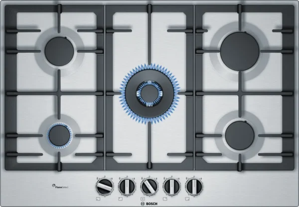 Bosch PCQ7A5B90 Series 6 Built-in Gas Hob