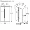 KAN93VIFPG Series 4 Side-by-Side Refrigerator